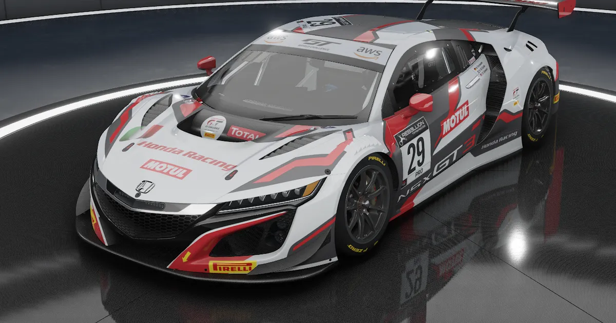 Honda NSX GT3 Evo | Vertex Warehouse